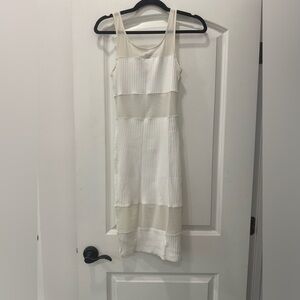 White bebe dress